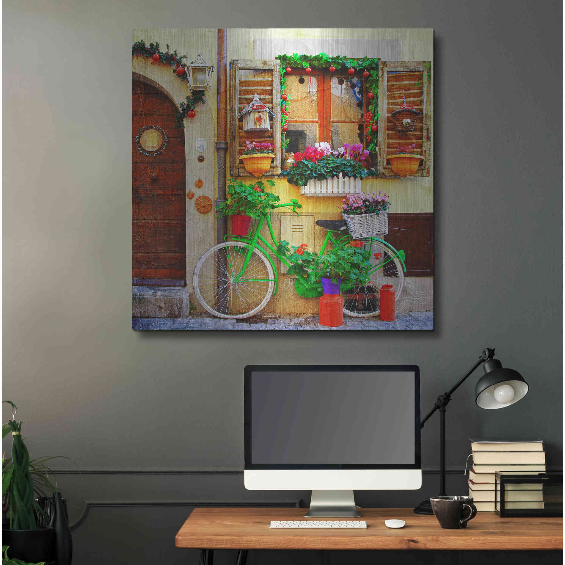 Luxe Metal Art 'Ciao Bella I' Metal Wall Art,36x36