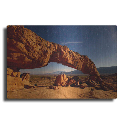 Luxe Metal Art 'Utah Sunset Arch' by Mike Jones, Metal Wall Art