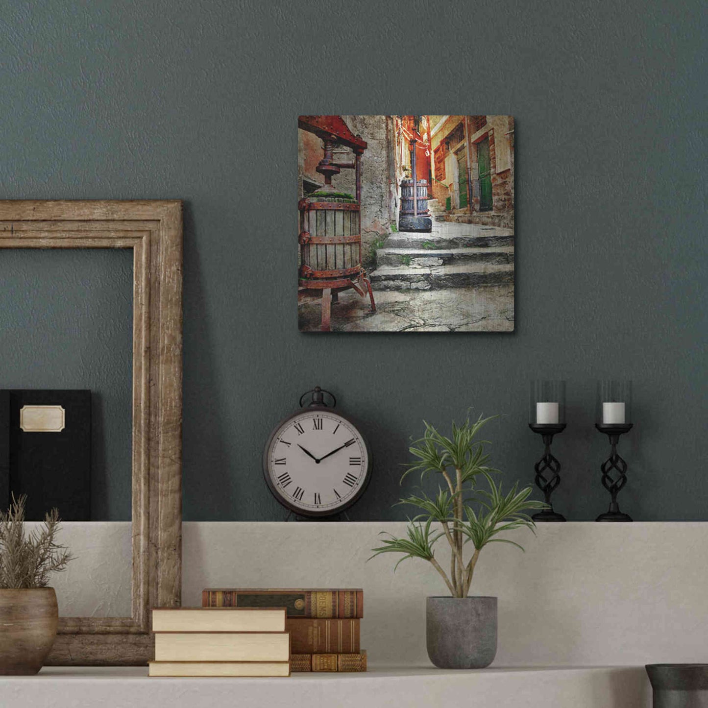 Luxe Metal Art 'Ciao Bella II' Metal Wall Art,12x12