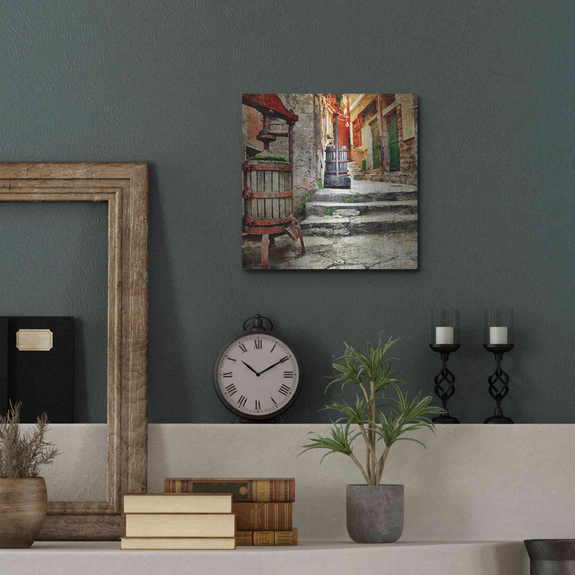 Luxe Metal Art 'Ciao Bella II' Metal Wall Art,12x12