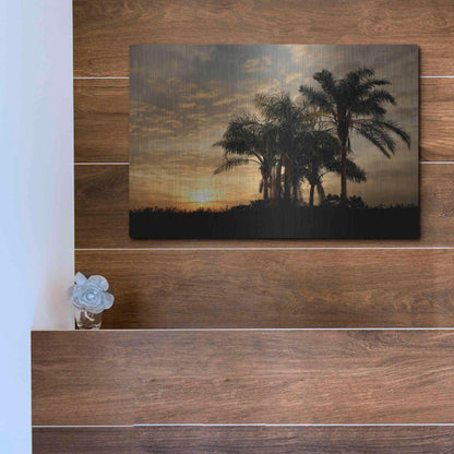 Luxe Metal Art 'Sunrise Experinemt' by Mike Jones, Metal Wall Art,16x12