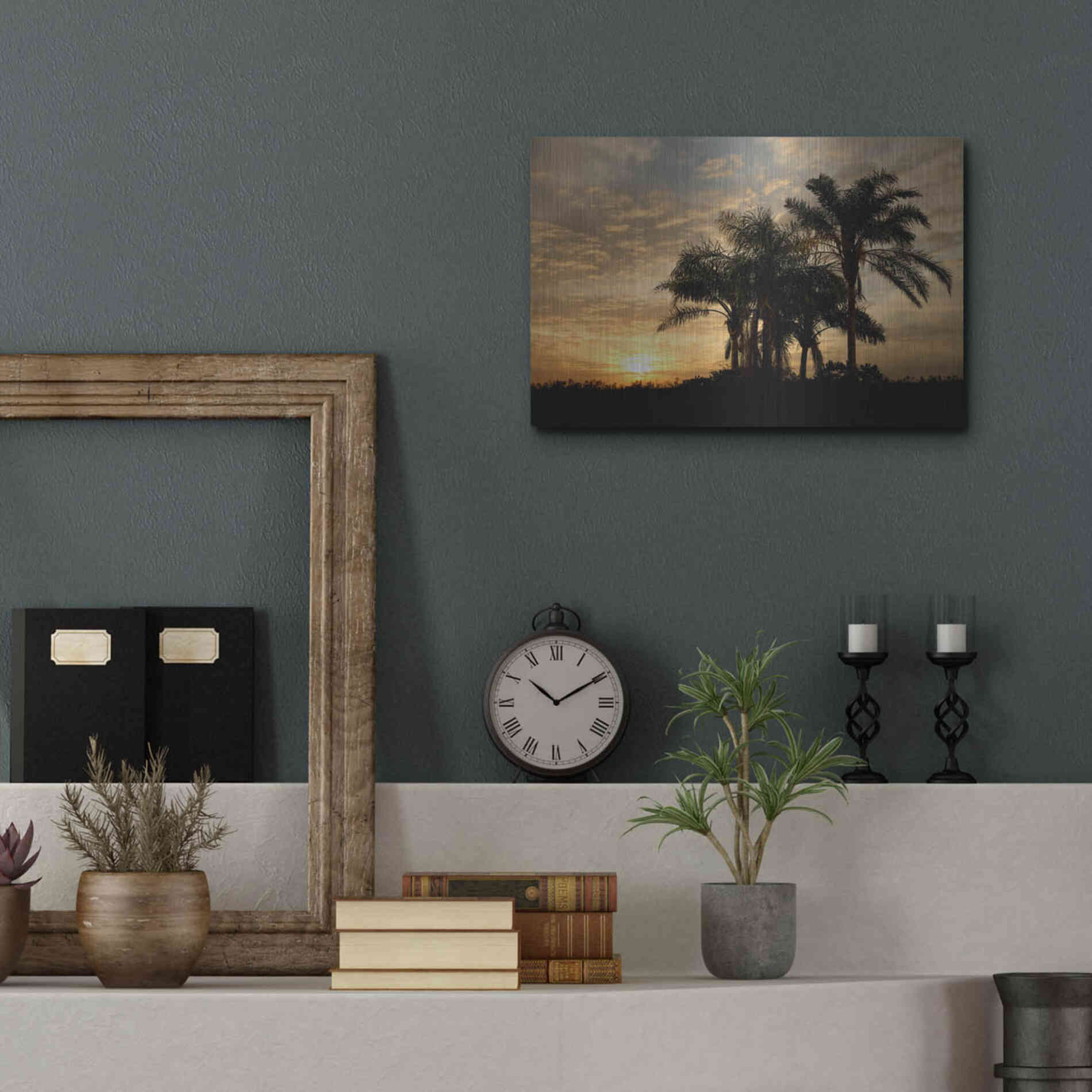 Luxe Metal Art 'Sunrise Experinemt' by Mike Jones, Metal Wall Art,16x12