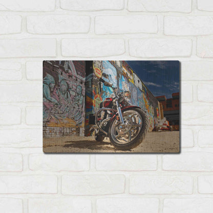 Luxe Metal Art 'Boise Freak Alley 2' by Mike Jones, Metal Wall Art,16x12