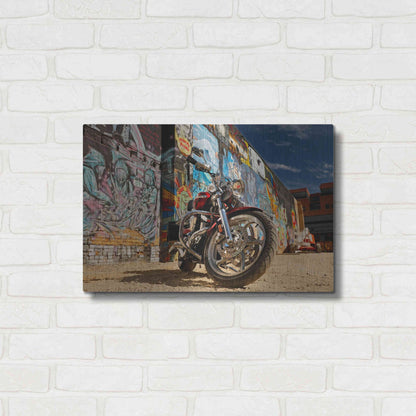 Luxe Metal Art 'Boise Freak Alley 2' by Mike Jones, Metal Wall Art,24x16