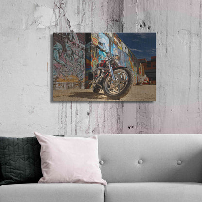 Luxe Metal Art 'Boise Freak Alley 2' by Mike Jones, Metal Wall Art,36x24