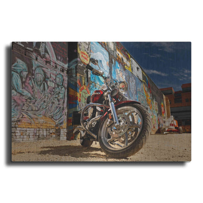 Luxe Metal Art 'Boise Freak Alley 2' by Mike Jones, Metal Wall Art