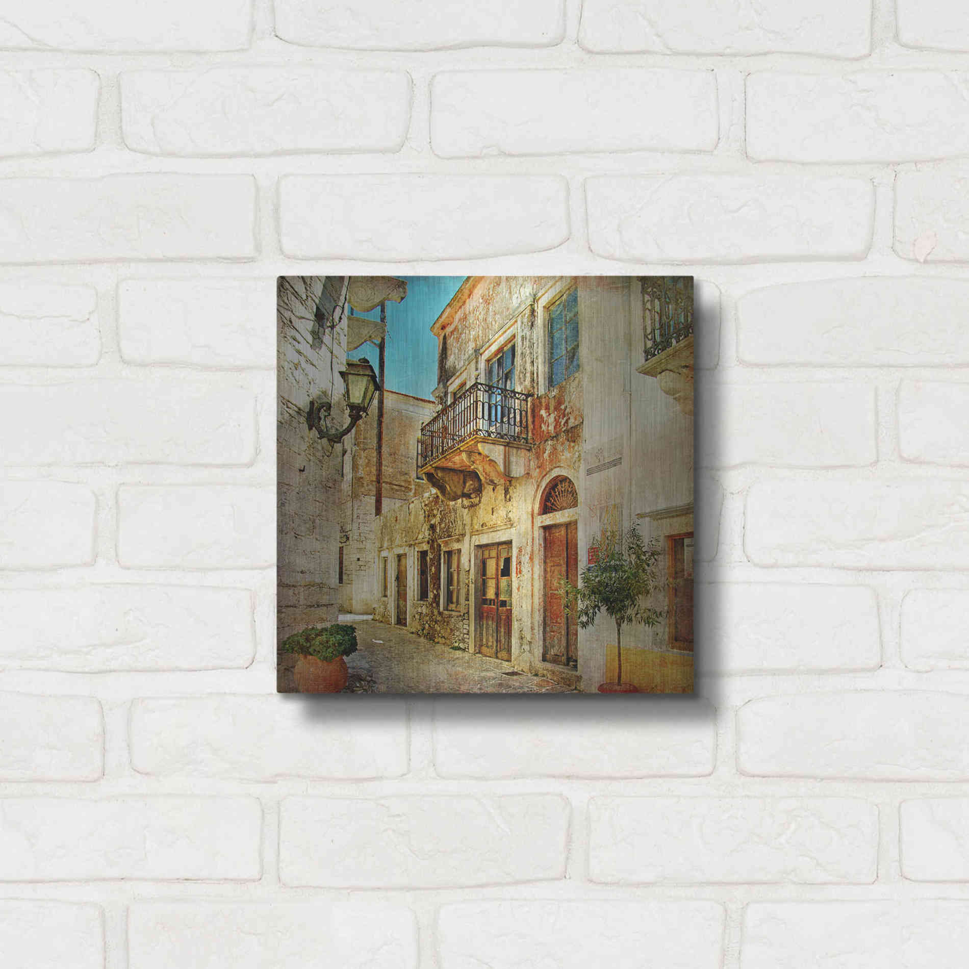 Luxe Metal Art 'Ciao Bella III' Metal Wall Art,12x12