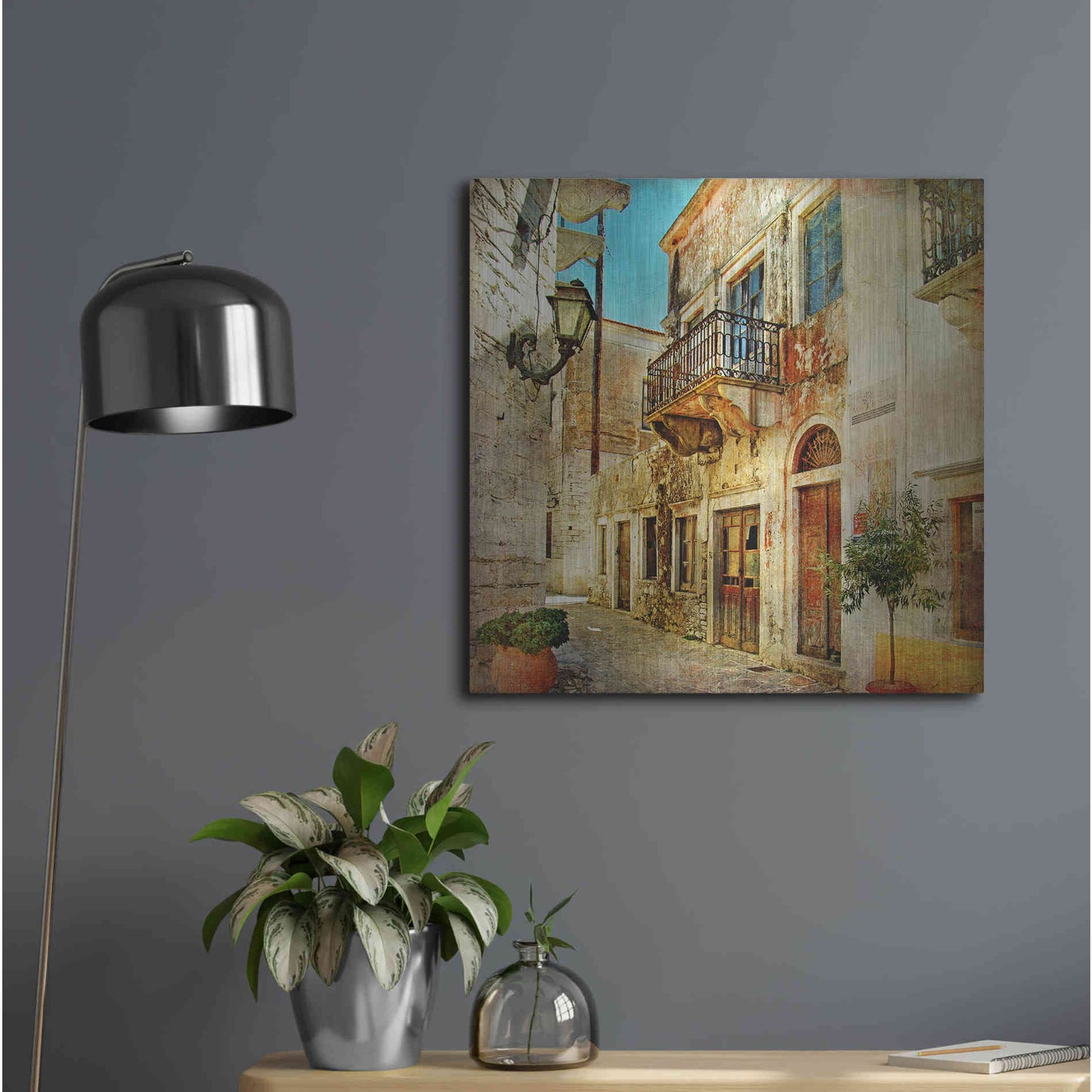 Luxe Metal Art 'Ciao Bella III' Metal Wall Art,24x24