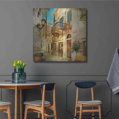 Luxe Metal Art 'Ciao Bella III' Metal Wall Art,36x36