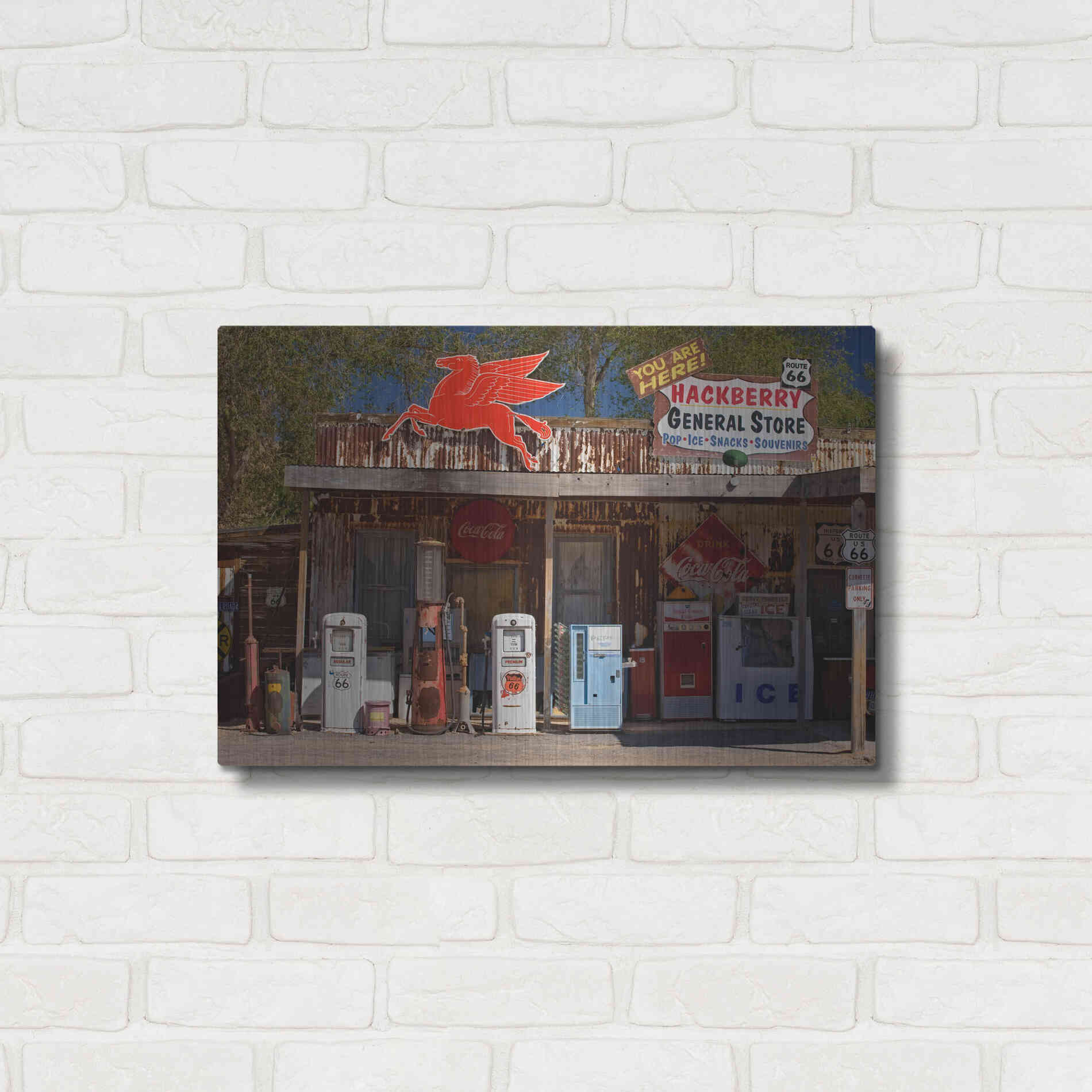 Luxe Metal Art 'Hackberry' by Mike Jones, Metal Wall Art,24x16