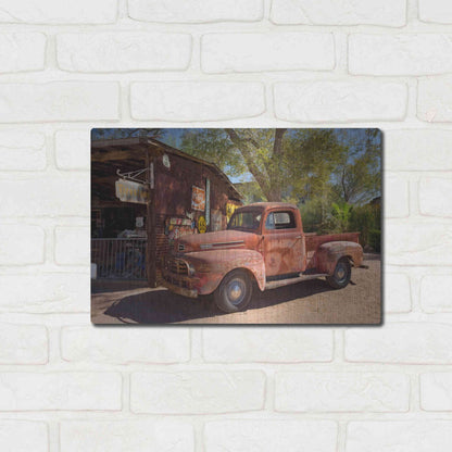 Luxe Metal Art 'Hackberry 2' by Mike Jones, Metal Wall Art,16x12