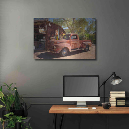 Luxe Metal Art 'Hackberry 2' by Mike Jones, Metal Wall Art,36x24
