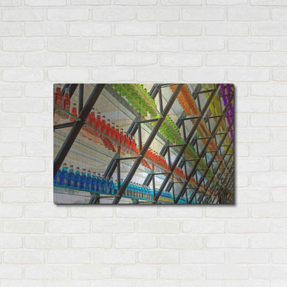 Luxe Metal Art 'OKC Pops Rt' by Mike Jones, Metal Wall Art,36x24