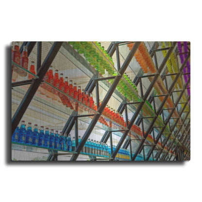 Luxe Metal Art 'OKC Pops Rt' by Mike Jones, Metal Wall Art