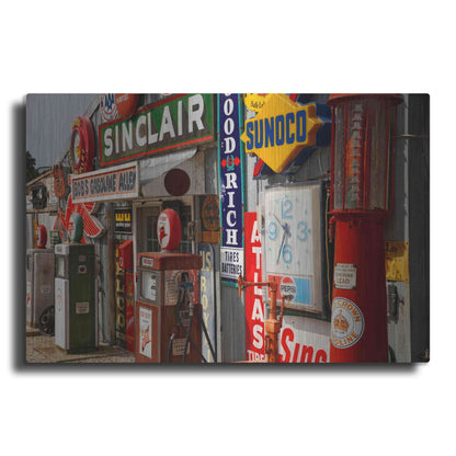 Luxe Metal Art 'Route 66 Cuba Missouri' by Mike Jones, Metal Wall Art