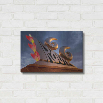 Luxe Metal Art 'Tucumcari Sculpture' by Mike Jones, Metal Wall Art,24x16