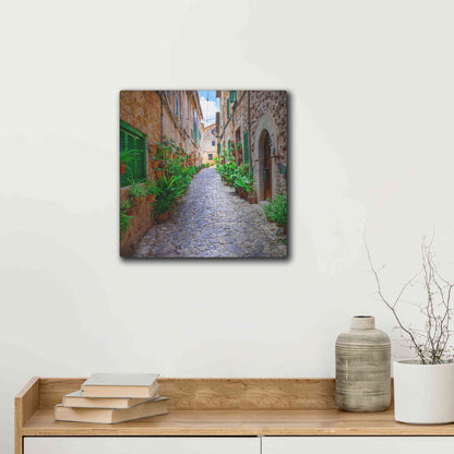 Luxe Metal Art 'Vecino I' Metal Wall Art,12x12