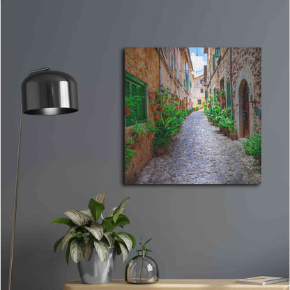 Luxe Metal Art 'Vecino I' Metal Wall Art,24x24