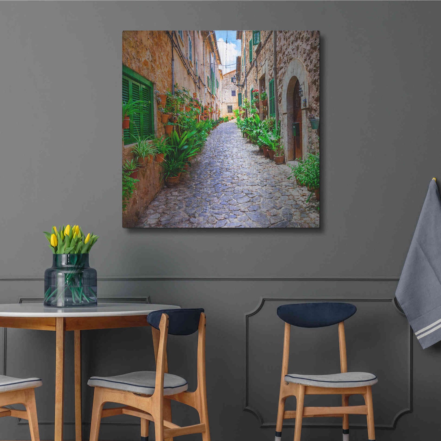 Luxe Metal Art 'Vecino I' Metal Wall Art,36x36