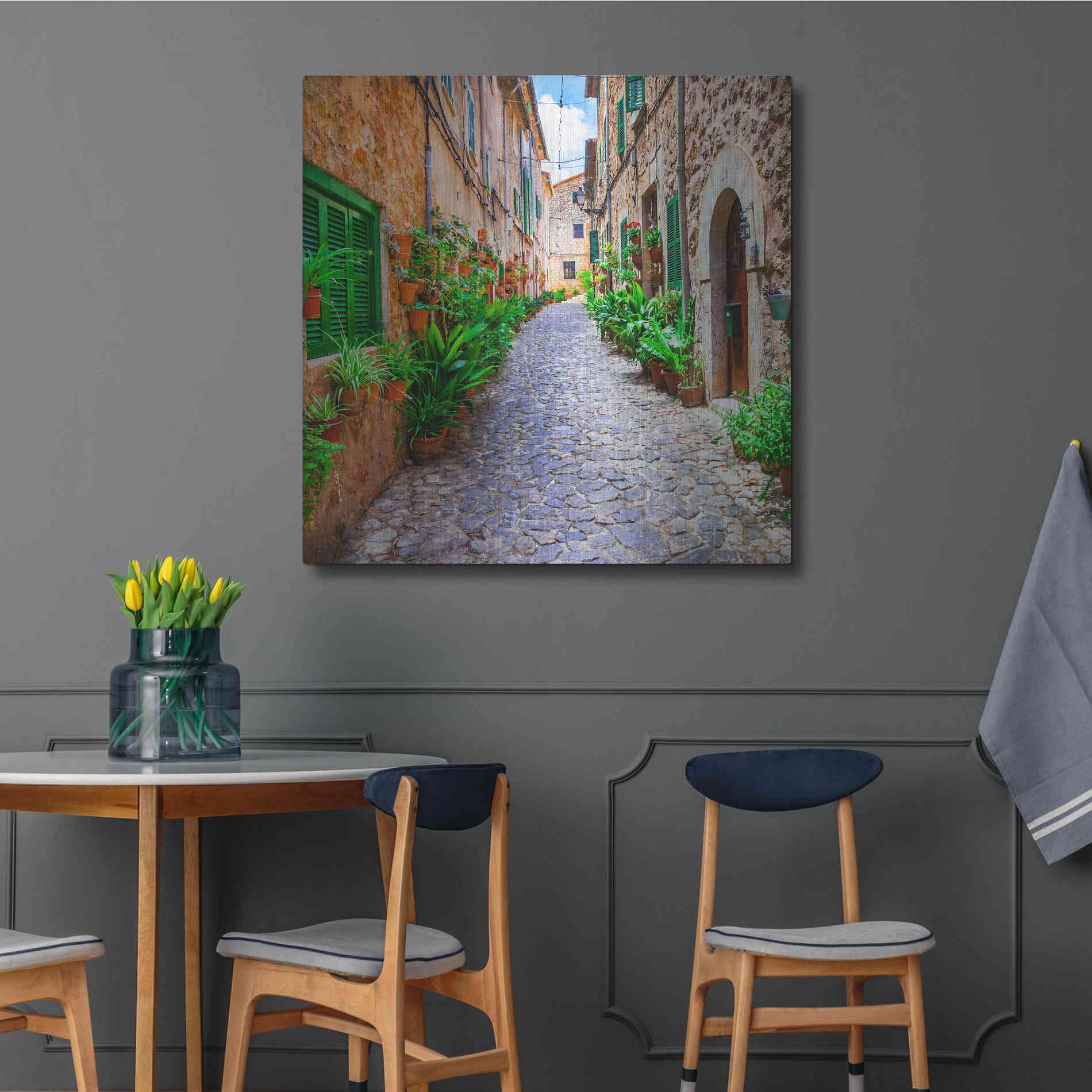 Luxe Metal Art 'Vecino I' Metal Wall Art,36x36