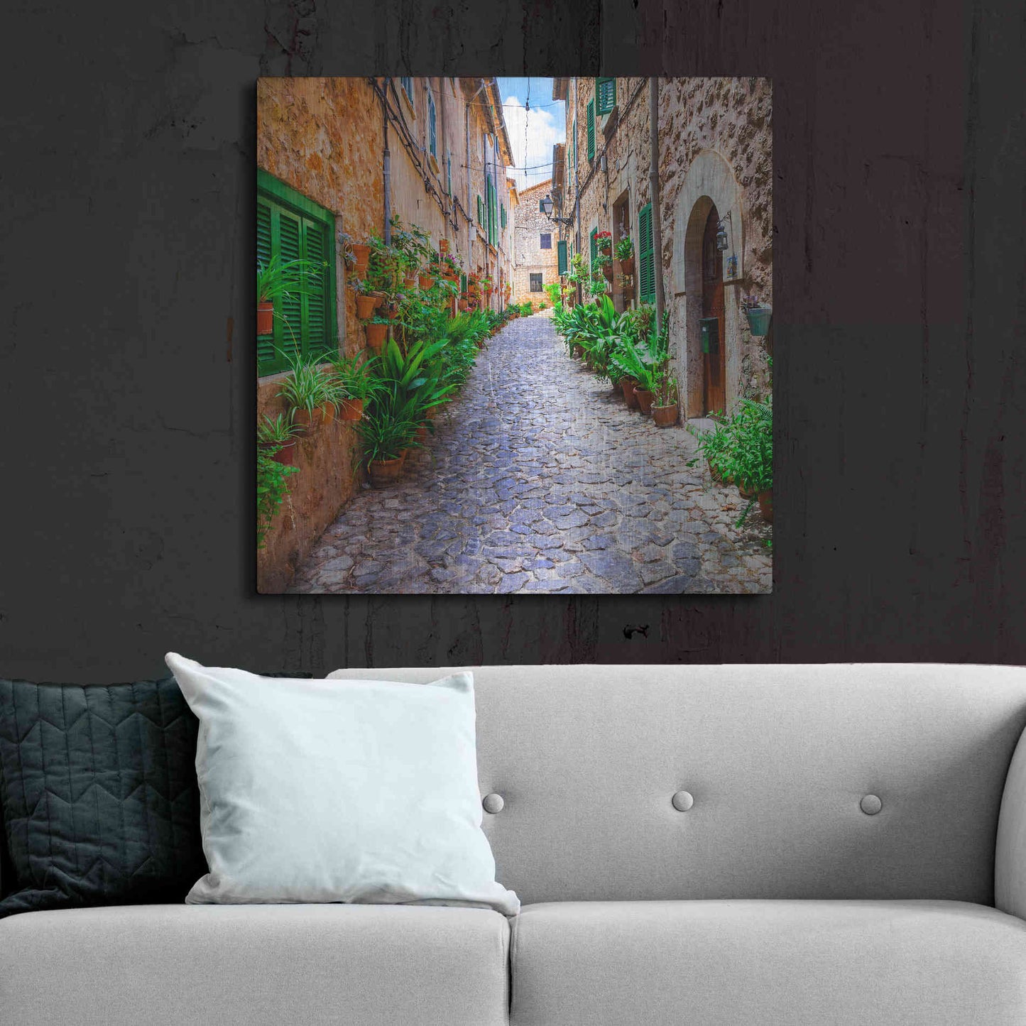 Luxe Metal Art 'Vecino I' Metal Wall Art,36x36