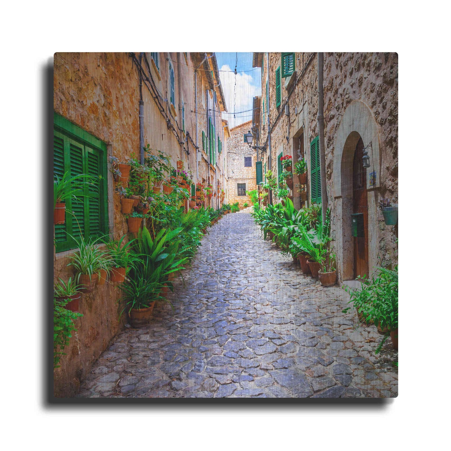 Luxe Metal Art 'Vecino I' Metal Wall Art