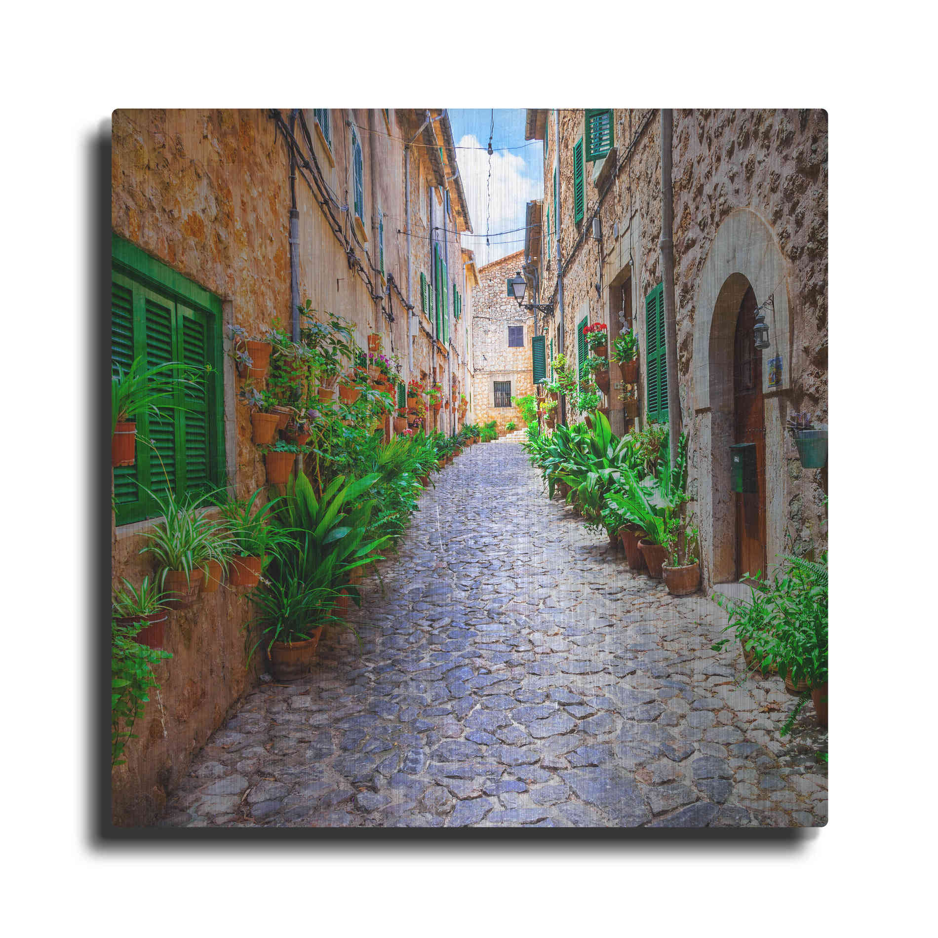 Luxe Metal Art 'Vecino I' Metal Wall Art