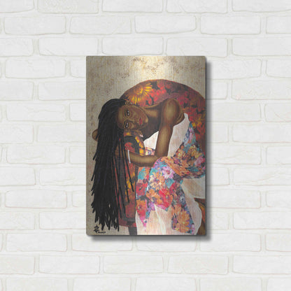 Luxe Metal Art 'Woman Strong III' by Alonzo Saunders, Metal Wall Art,16x24