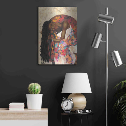 Luxe Metal Art 'Woman Strong III' by Alonzo Saunders, Metal Wall Art,16x24