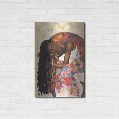Luxe Metal Art 'Woman Strong III' by Alonzo Saunders, Metal Wall Art,24x36