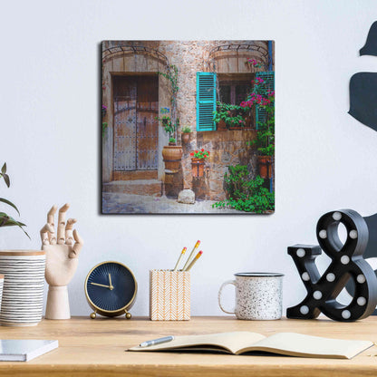 Luxe Metal Art 'Vecino II' Metal Wall Art,12x12