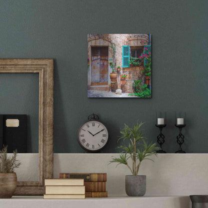 Luxe Metal Art 'Vecino II' Metal Wall Art,12x12