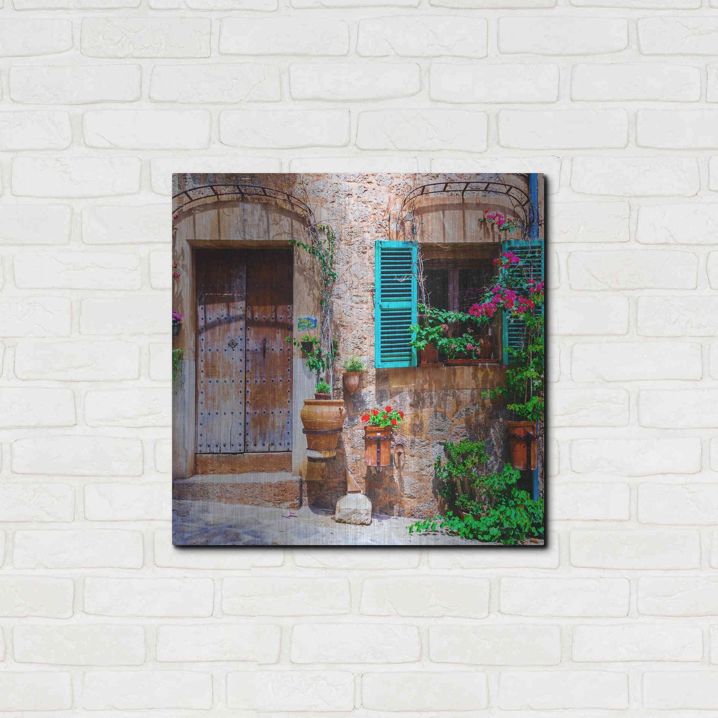 Luxe Metal Art 'Vecino II' Metal Wall Art,24x24