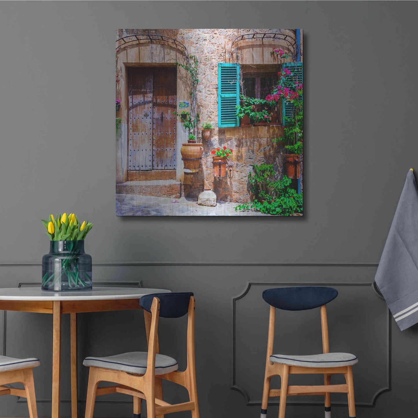 Luxe Metal Art 'Vecino II' Metal Wall Art,36x36