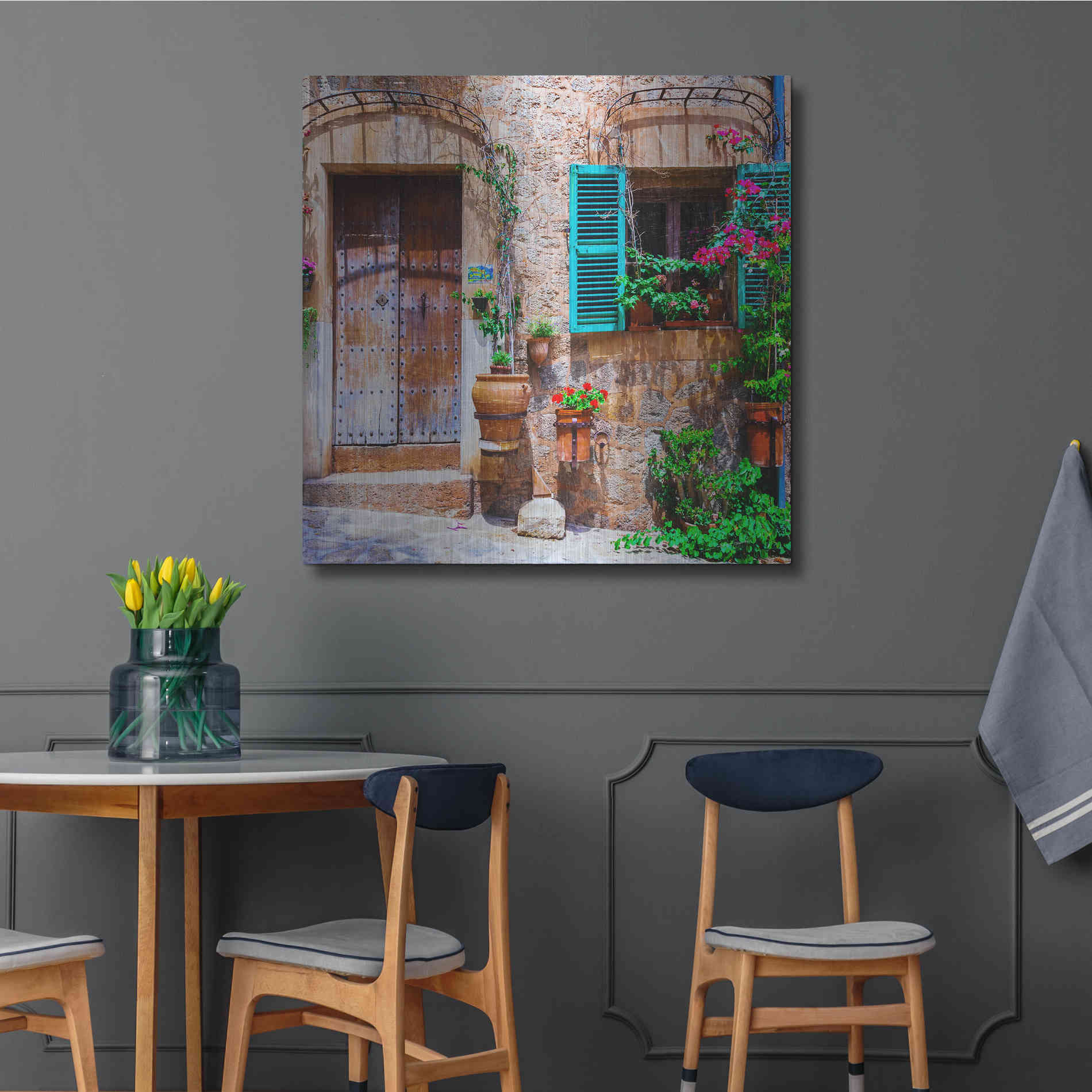 Luxe Metal Art 'Vecino II' Metal Wall Art,36x36