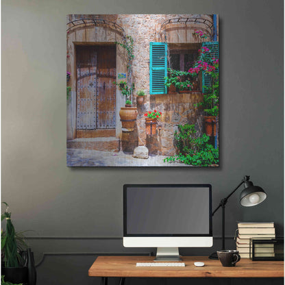 Luxe Metal Art 'Vecino II' Metal Wall Art,36x36