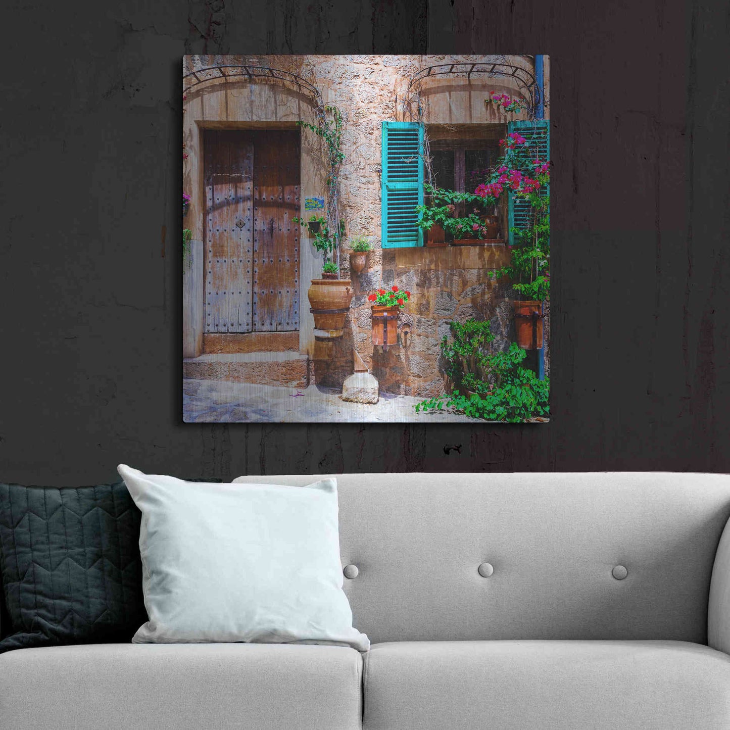 Luxe Metal Art 'Vecino II' Metal Wall Art,36x36