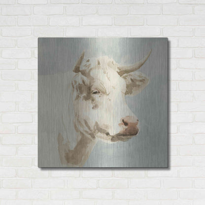 Luxe Metal Art 'Ferdinand II' by Emma Scarvey, Metal Wall Art,36x36