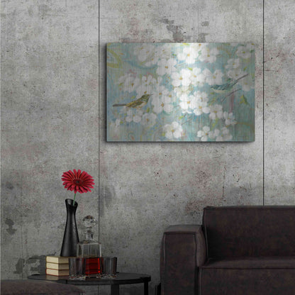 Luxe Metal Art 'Spring Dream II' by Danhui Nai, Metal Wall Art,36x24