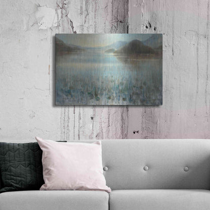 Luxe Metal Art 'Through the Mist' by Danhui Nai, Metal Wall Art,36x24