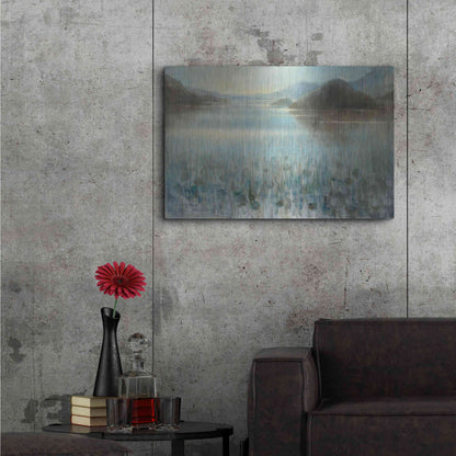 Luxe Metal Art 'Through the Mist' by Danhui Nai, Metal Wall Art,36x24