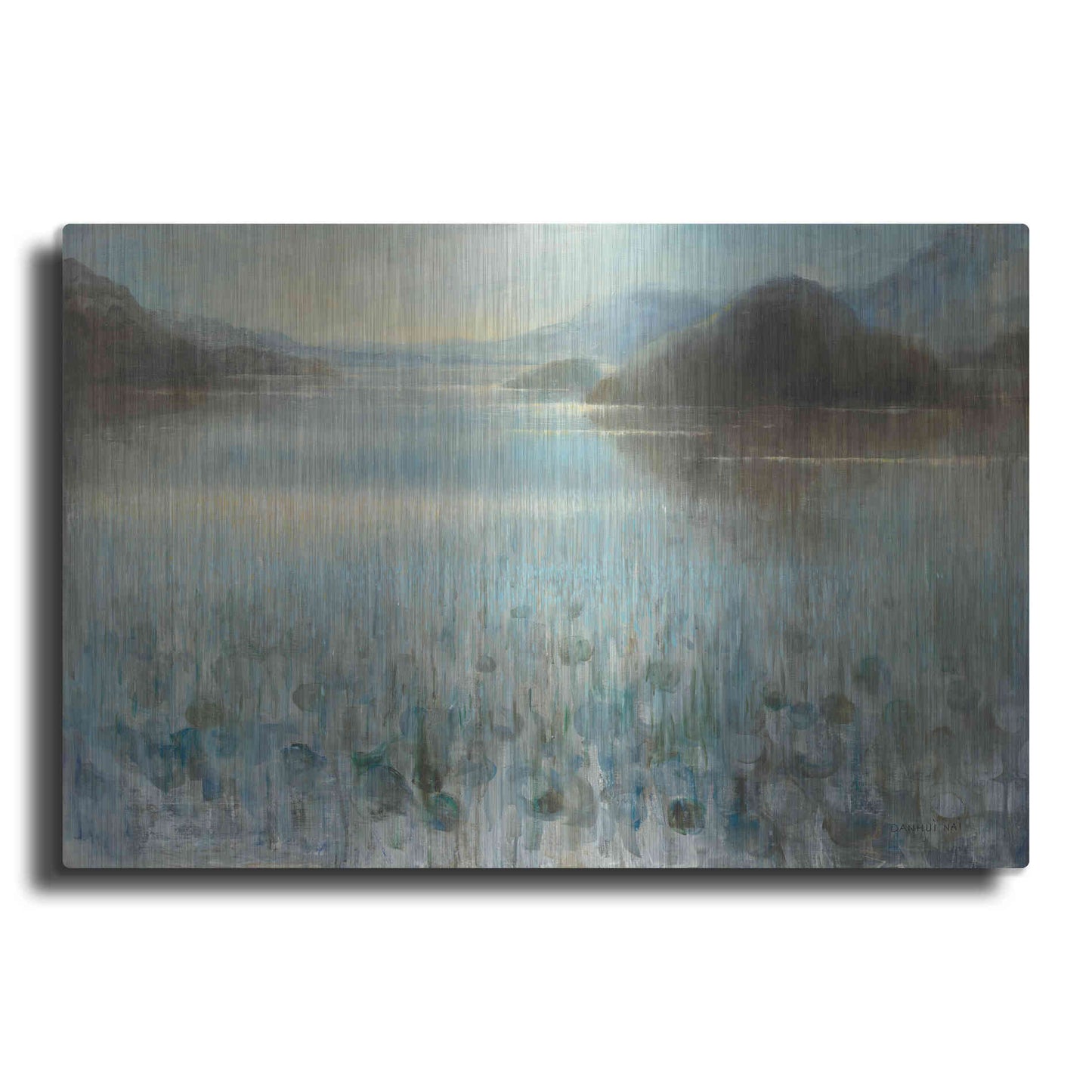 Luxe Metal Art 'Through the Mist' by Danhui Nai, Metal Wall Art