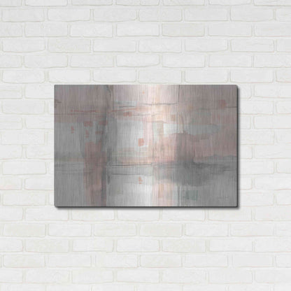 Luxe Metal Art 'Intersect II' by Danhui Nai, Metal Wall Art,36x24