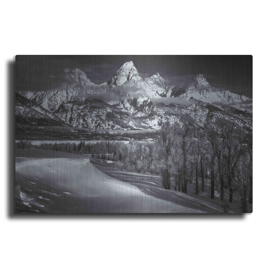 'Majestic Peaks - Grand Teton National Park' by Darren White, Metal Wall Art