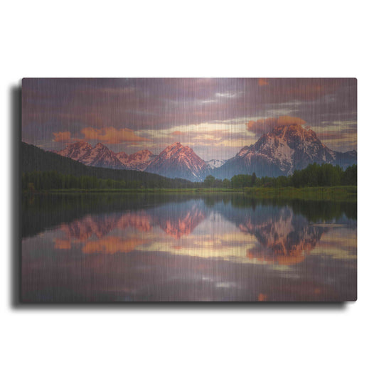 'Morning Tranquillity - Grand Teton National Park' by Darren White, Metal Wall Art