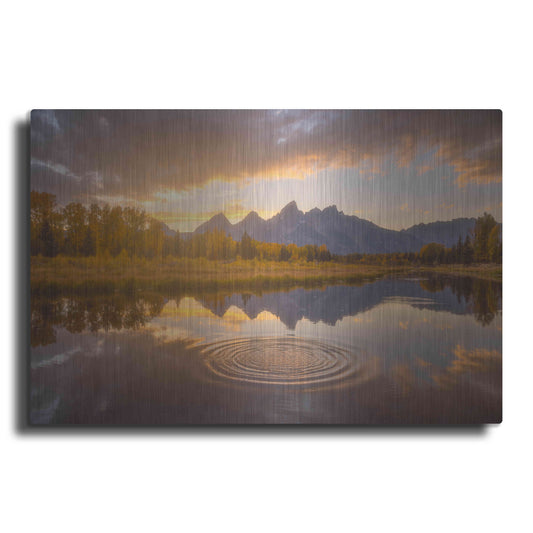 'Schwabacher Sunset - Grand Teton National Park' by Darren White, Metal Wall Art