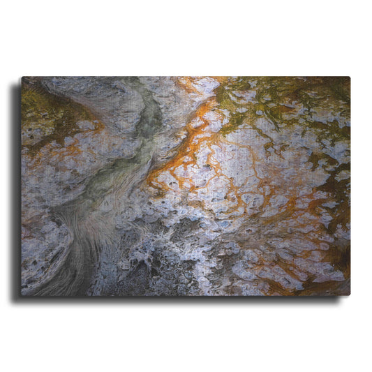 'Thermal Art - Yellowstone National Park' by Darren White, Metal Wall Art