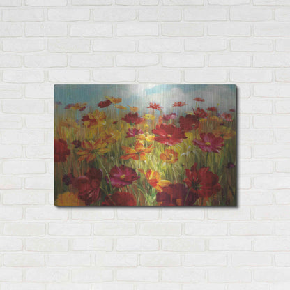Luxe Metal Art 'Cosmos in the Field' by Danhui Nai, Metal Wall Art,36x24