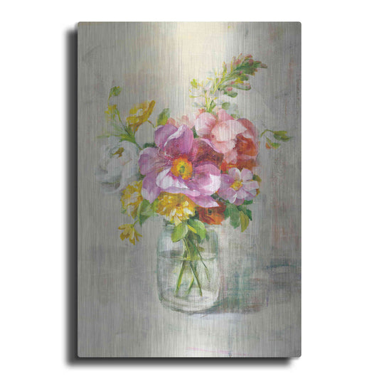 Luxe Metal Art 'Summer Treasures II Crop' by Danhui Nai, Metal Wall Art