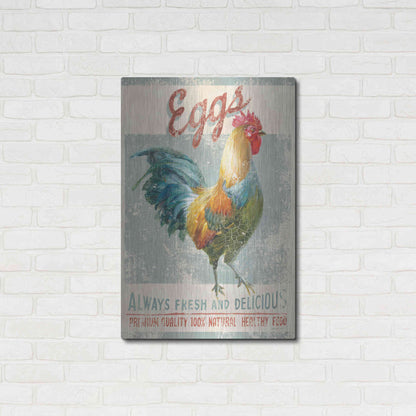 Luxe Metal Art 'Farm Nostalgia VI' by Danhui Nai, Metal Wall Art,24x36